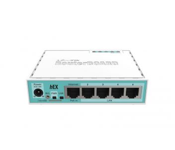MikroTik hEX (RB750Gr3) 5-портовий