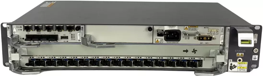 Модульний, оптичний лінійний термінал Huawei MA5800-X2 + MPSC x1 + GPHF x1 + PISA x1 OLT X2-M1P16 (C++) - DC