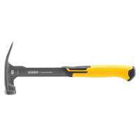 Молоток DeWALT RIP-CLAW, цельнометаллический, 340 г, с прямым гвоздодером (DWHT51135-0)