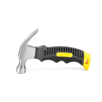Молоток Voltronic с гвоздодером 155 мм, прорезиненная ручка, Black/Yellow (FM-MM+G/155-BY)
