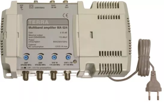 Мультидиапазонные усилители TERRA серии MA025