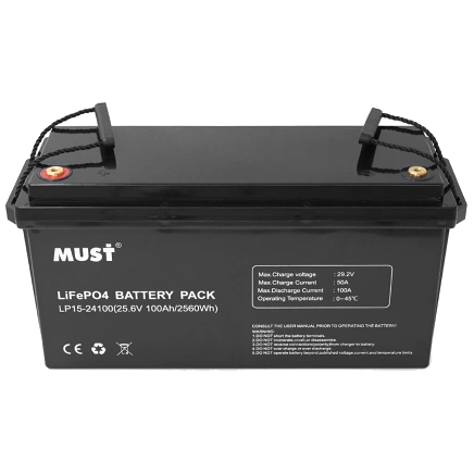 Must LP15-24100 25.6В 100А•ч