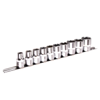 Набір торцевих головок Alloid 1/2"DR, 10-24мм, 11шт. (НГП-4011)