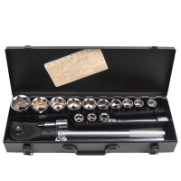 Набір торцевих головок Alloid 19-50мм, 3/4", 17шт. (НГ-6017М)