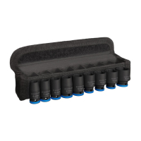Набір торцевих головок Bosch Professional ударних торцевих Standart 9шт, 1/4", 25мм (2.608.003.034)
