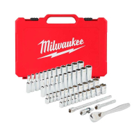 Набір торцевих головок Milwaukee 1/4", 50шт, з тріскачкою, кейс (4932464944)