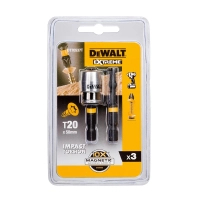 Набор бит DeWALT IMPACT TORSION, ударных, T20, L=50 мм, 2 шт + магнитный держатель (DT70537T)