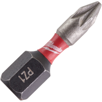 Набор бит Milwaukee SHOCKWAVE, PZ1, 25мм, 25шт (4932430861)