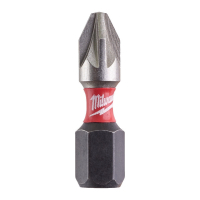 Набор бит Milwaukee SHOCKWAVE, PZ2, 25мм, 25шт (4932430864)