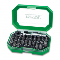 Набор бит Toptul с трещоткой 1/4" 35ед. (GACW3503)