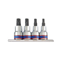 Набор торцевых головок KING TONY Spline 1/2" М6; М8; М10; М12 (4126PR)