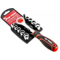 Набор торцевых головок Top Tools торцевых ключей 1/4” 12 шт. (38D147)