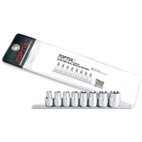 Набор торцевых головок Toptul TORX на планке 3/8" E8-E20 8шт. (GAAG0802)