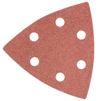 Наждачний папір Graphite на липучці, тип DELTA 93x93 мм, 5 шт. K60 (55H764)