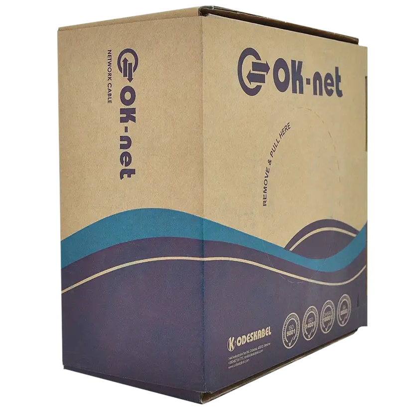 Одескабель(ОК-net) КПВЭ-ВП (100) 4*2*0,48 (F/UTP-cat.5E-SL) 100 м
