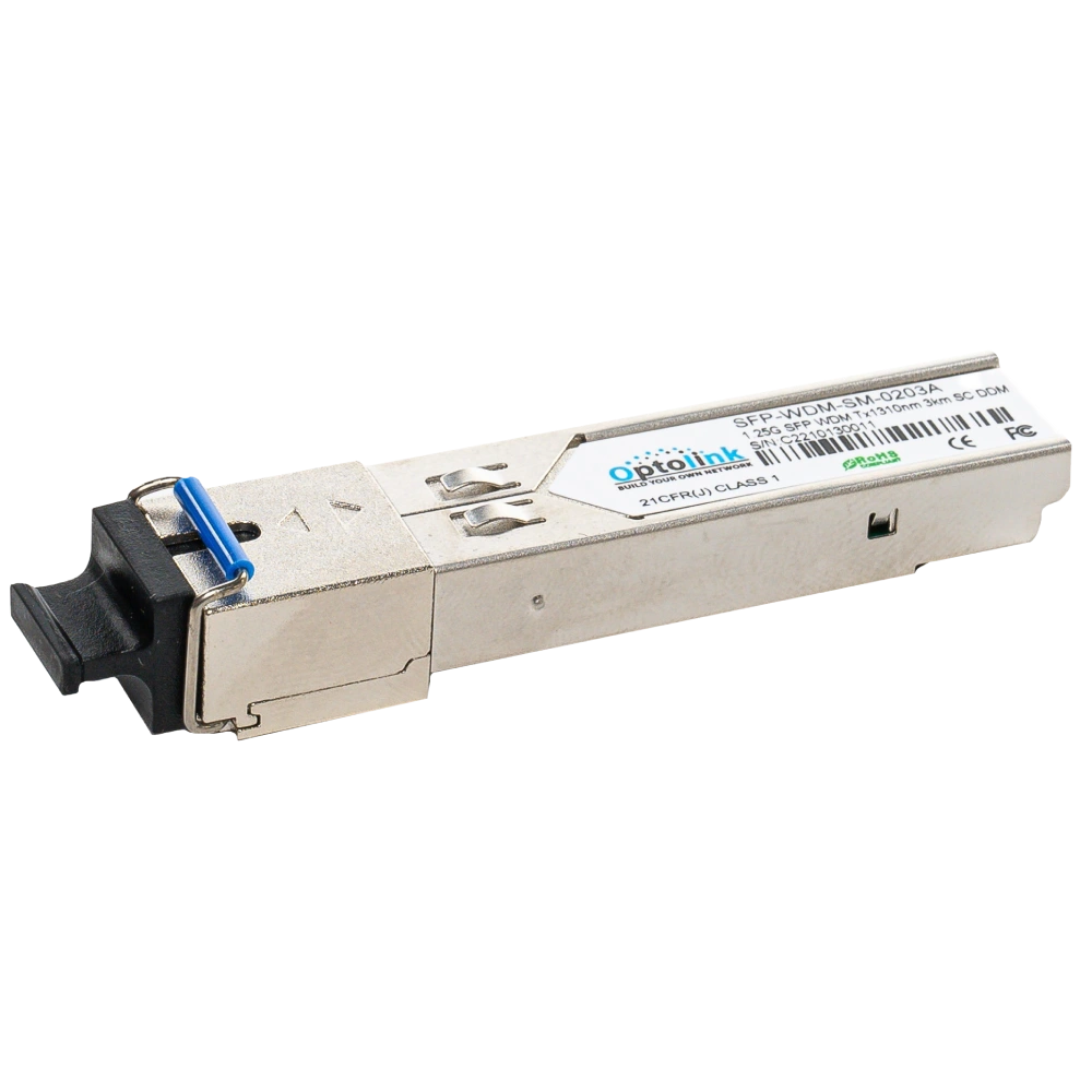 Optolink SFP-WDM-SM-0203A SFP 1G 3 км SC Tx 1310nm