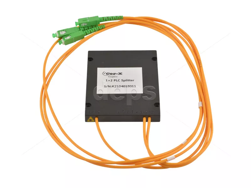 Оптические делители PLC 1×2 APC (ABS-box)