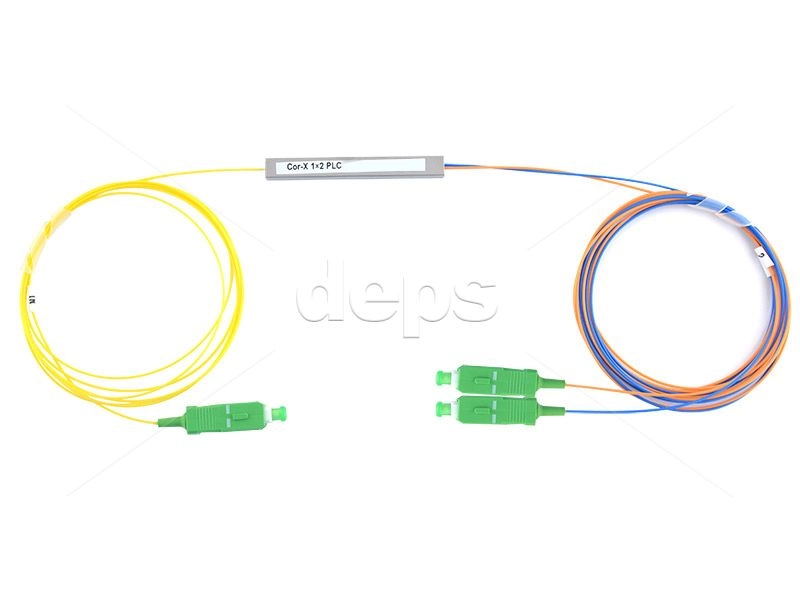 Оптические делители PLC 1×2 APC (мини-корпус)