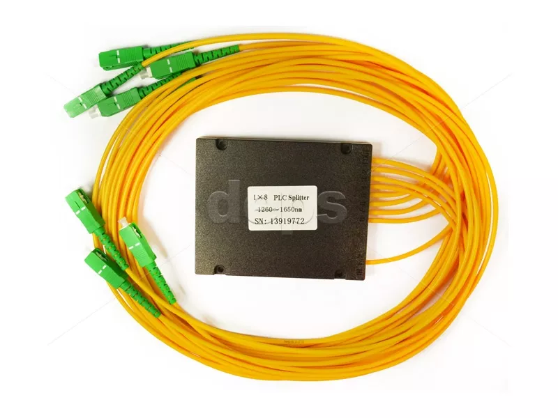 Оптические делители PLC 1×8 APC (ABS-box)