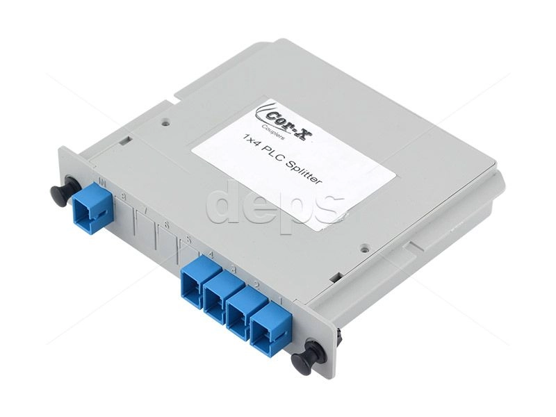 Оптические корпусные делители (DIN/LGX) Coupler PLC-1×4-3-SC/UPC