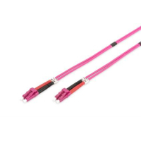 Оптический патчкорд Digitus LC/UPC-LC/UPC, 50/125, MM, OM4, duplex, 10м (DK-2533-10-4)