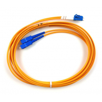 Оптический патчкорд Eserver SC/UPC-LC/UPC SingleMode Duplex 3m (ES-SС-LC/UPC-3-SM-D)
