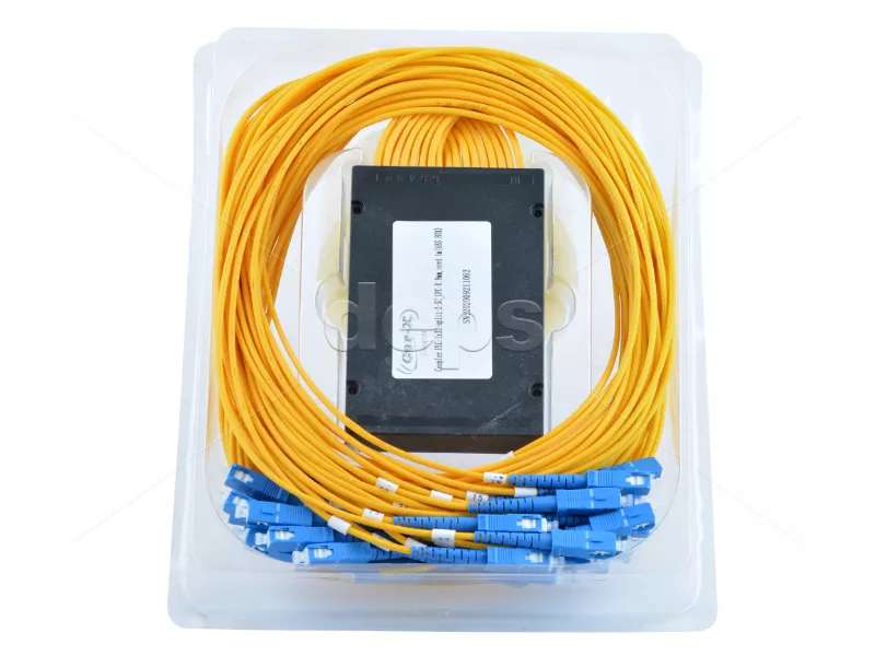 Оптичні дільники Coupler PLC-1x32-split-2-SC/UPC (ABS-box) Coupler PLC-1x32-split-2-SC/UPC