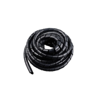 Органайзер для дротів спіральний, діаметр 10mm, довжина 10m, black Voltronic (YT-10-10B)