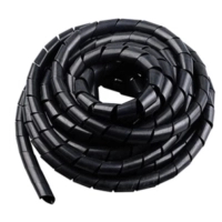 Органайзер для проводов спиральный, диаметр 10mm, длина 10m, black Voltronic (YT-10-10B)