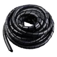 Органайзер для проводов спиральный, диаметр 6mm, длина 15m, black Voltronic (YT-6-15B)