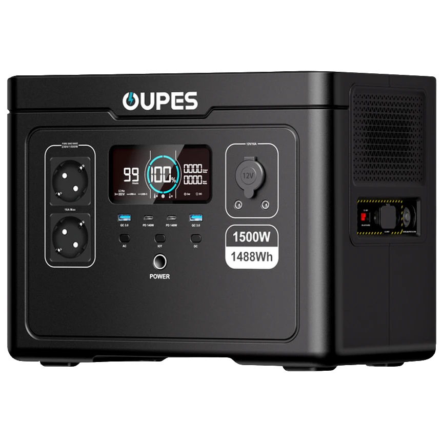 OUPES S015 1500Вт LiFePO4 1488Вт•г