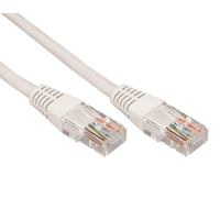 Патч-корд 0.25м, UTP, cat.5e, CU, 24AWG, gray Kingda (KD-PAUT3025GY)