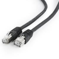 Патч-корд 0.5м FTP cat 6 CCA black Cablexpert (PP6-0.5M/BK)