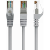 Патч-корд 0.5м UTP cat 6 CU gray Cablexpert (PP6U-CU-0.5M)