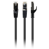 Патч-корд 1.5м S/FTP Cat 6A CU LSZH black Cablexpert (PP6A-LSZHCU-BK-1.5M)