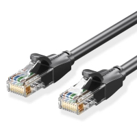 Патч-корд 1.5м, UTP cat 6 RJ-45 black Vention (IBEBG)