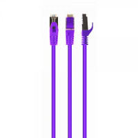 Патч-корд 20м S/FTP Cat 6A CU LSZH violet Cablexpert (PP6A-LSZHCU-V-20M)