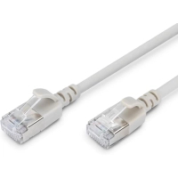 Патч-корд 3м, FTP, cat.6A, Sliim, AWG 32/7, Cu, LSZH, grey Digitus (DK-1632-A-030S)