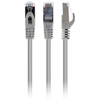 Патч-корд 3м S/FTP Cat 6A CU LSZH gray Cablexpert (PP6A-LSZHCU-3M)
