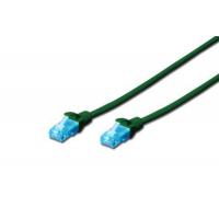 Патч-корд 5м, UTP, cat.5e, AWG 26/7, CCA, PVC, grey Digitus (DK-1512-050)