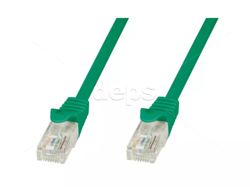 Патчкорд Cor-X UTP категорії 5e (Cu) 5M Патч-корд UTP-CAT5e-4P-PVC-GN-5,0