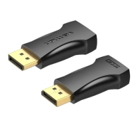 Перехідник DisplayPor M to HDMI F v.2.0 4K 60Hz PVC Vention (HBPB0)