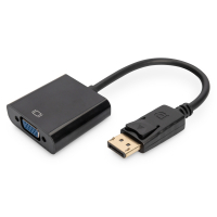 Перехідник DisplayPort M to VGA F black Digitus (AK-340403-001-S)