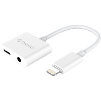 Перехідник Lightning to 3.5mm/Lightning 2LT-WH-BP Orico (CA912797)