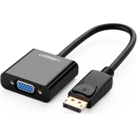 Переходник Display Port M to VGA F black Ugreen (20415)