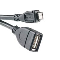 Переходник OTG USB 2.0 AF to Micro 5P 0.10m PowerPlant (KD00AS1232)