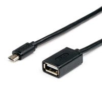 Переходник OTG USB 2.0 AF to Micro 5P 0.1m Atcom (3792)