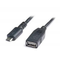 Переходник OTG USB 2.0 AF to Micro 5P 0.1m REAL-EL (EL123500014)