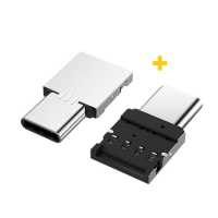 Переходник OTG USB 2.0 AF to USB-C silver XoKo (XK-AC045-SL2)