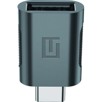 Переходник OTG USB 2.0 AF to USB-C Space Grey Armorstandart (ARM69356)
